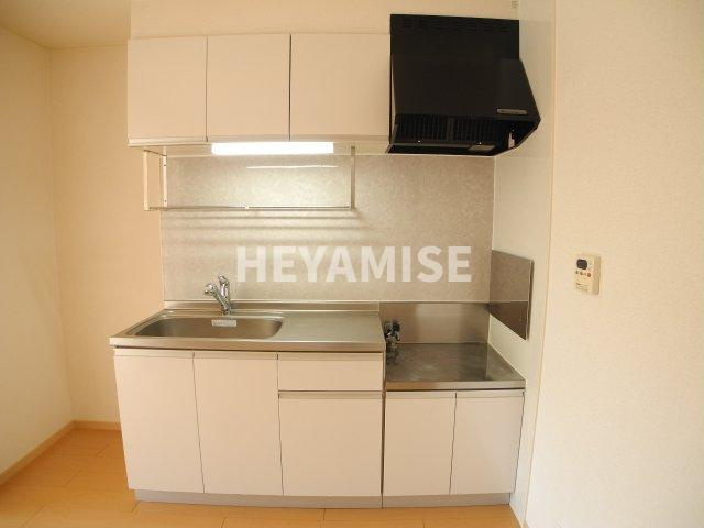 スワンコリーヌのキッチン|※室内画像は別号室のもの(反転タイプ)