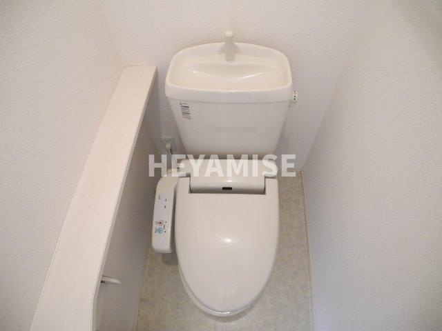 ロイヤルガーデン永田Dのトイレ|※室内画像は別号室のもの