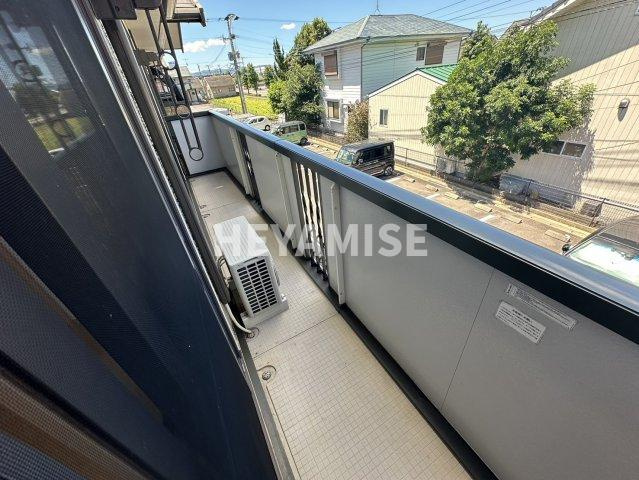 メルベーユ富の原F棟のバルコニー|※室内画像は別号室のもの