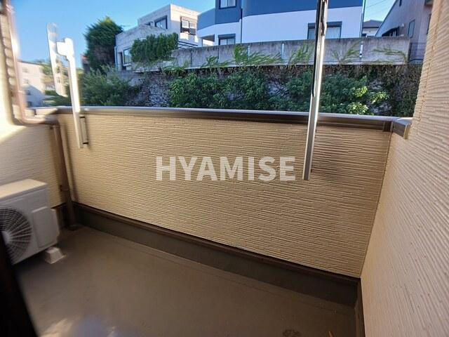 ラ・ベレッツァⅢのバルコニー