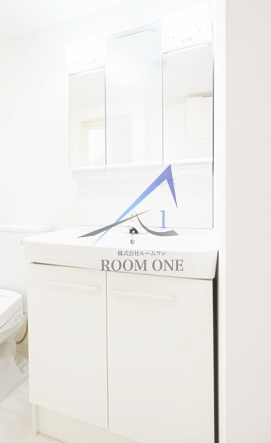 ドルチェ東京府中・弐番館の洗面所|洗面台です。