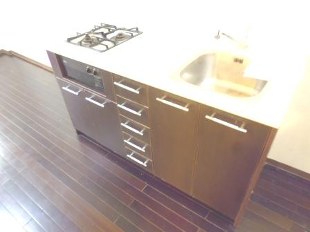 ハローレジデンス東大前のキッチン