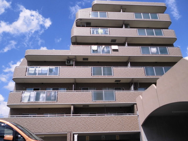 クエスタ柏のバルコニー