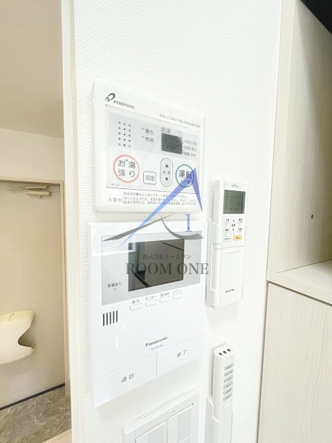 グランサムハウス王子神谷のセキュリティ|モニター付きインターホンです。