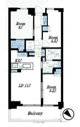 パークホームズ代々木西原の間取り