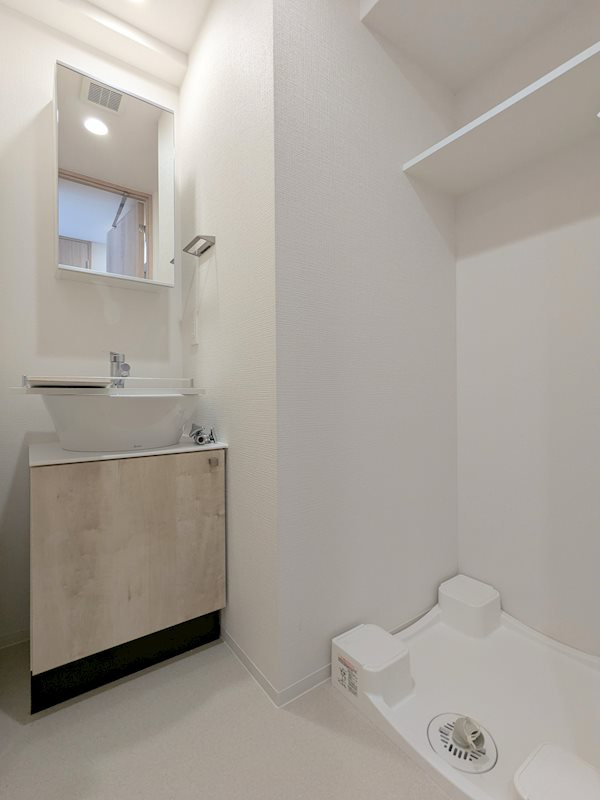 エスリード神戸三宮ヒルズの洗面所