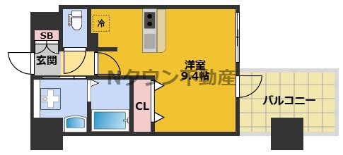 【間取り】 | アドバンス名古屋モクシー | 間取りです。