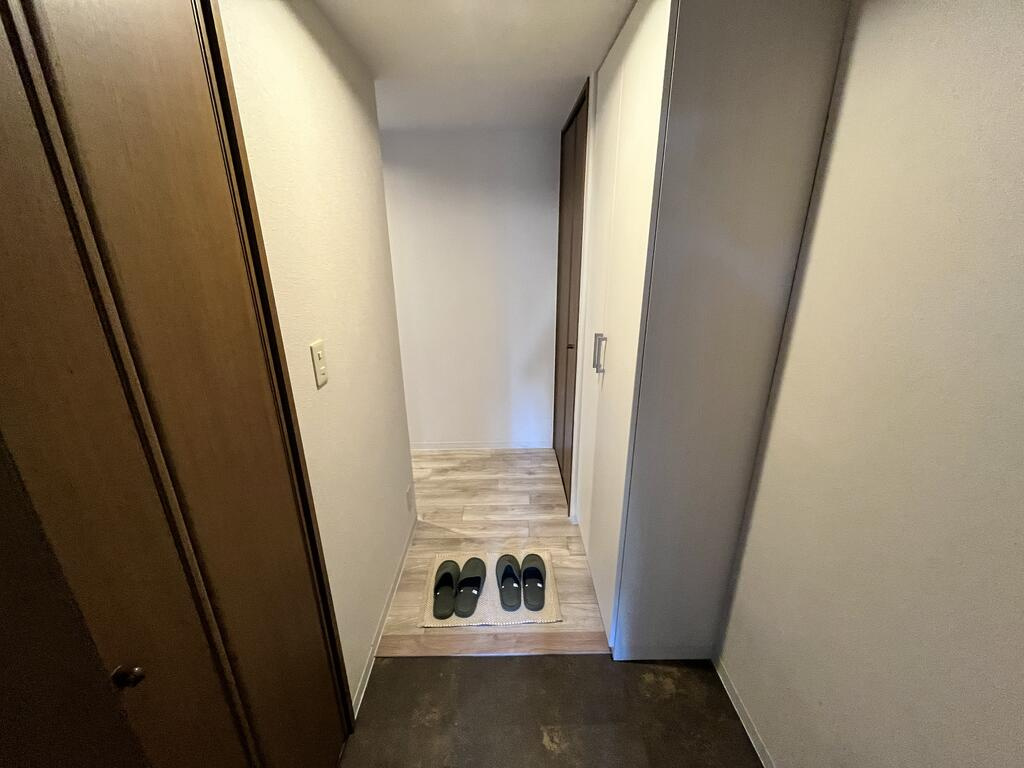 ハイム北野フェニックスの玄関