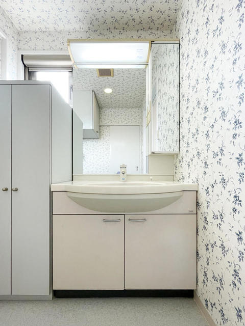 甲南コーポラスの洗面所