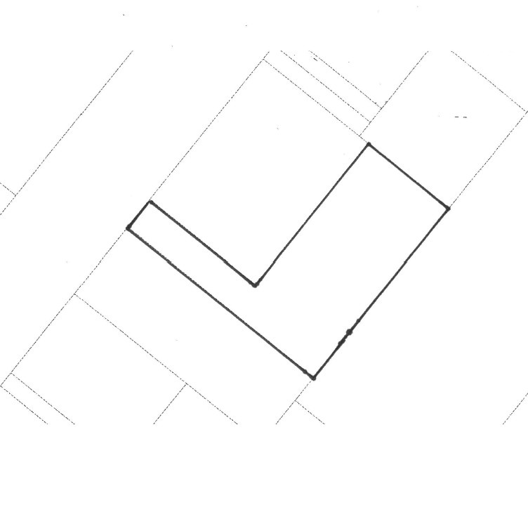 中央区高丘東三丁目の区画図