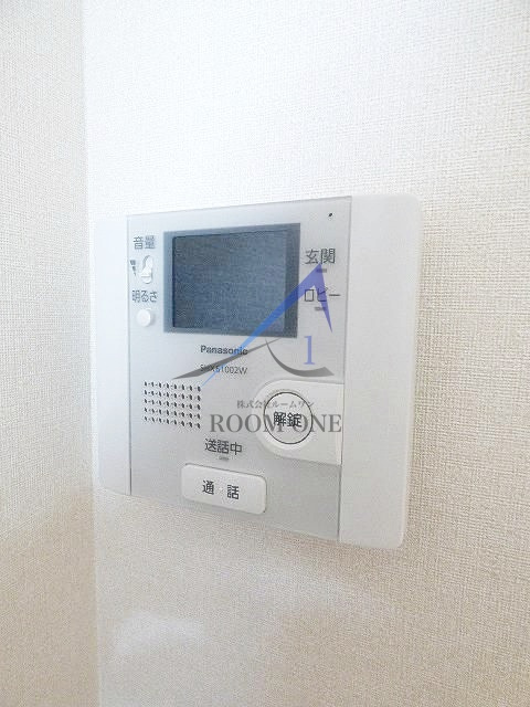 メルベージュのセキュリティ|モニター付きインターホンです。
