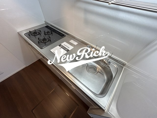 前橋市元総社町２丁目のアパートのキッチン