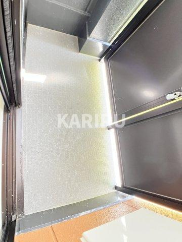 ソルピアーチェ京橋のバルコニー