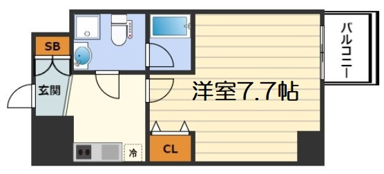 【間取り】 | リップル南森町II