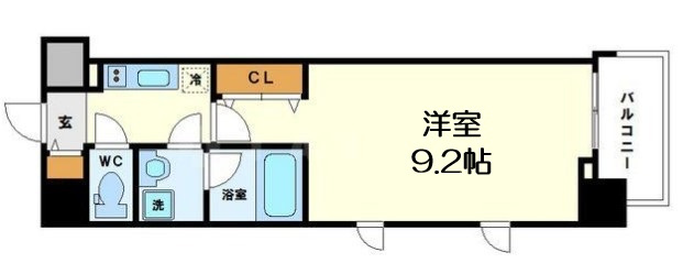 【間取り】 | コンフォリア京町堀