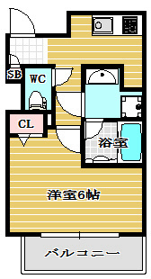 【間取り】 | LAV心斎橋WEST