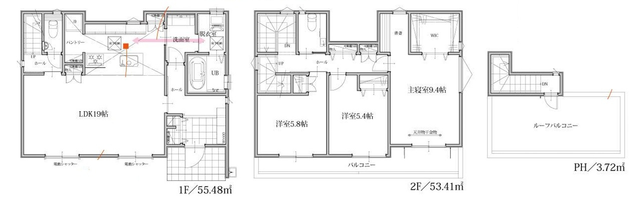 ラビングタウン所沢市山口　全１棟の地図