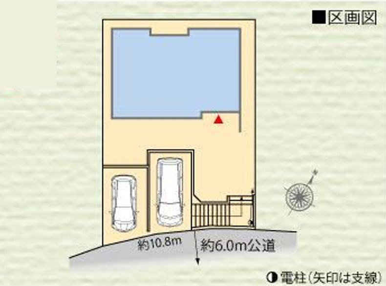 ラビングタウン所沢市山口　全１棟の区画図