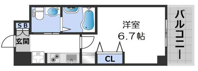 【間取り】 | アーデンタワー本町イースト