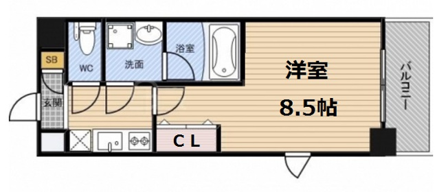 【間取り】 | S-FORT福島Libre