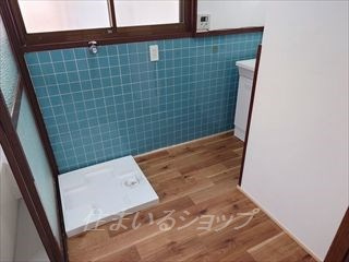 口田５丁目貸家のその他|室内洗濯機置き場