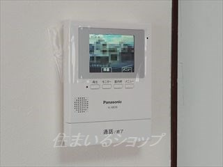 口田５丁目貸家のセキュリティ|ＴＶドアホン新品です