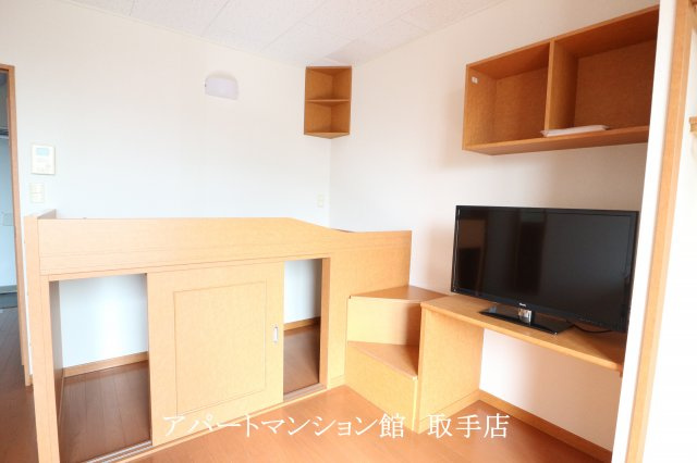 レオパレスあさひの寝室