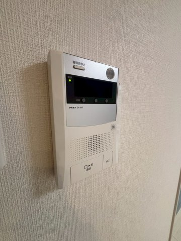 チュリス大通の防犯設備|安心安全のモニター付きインターホン完備！