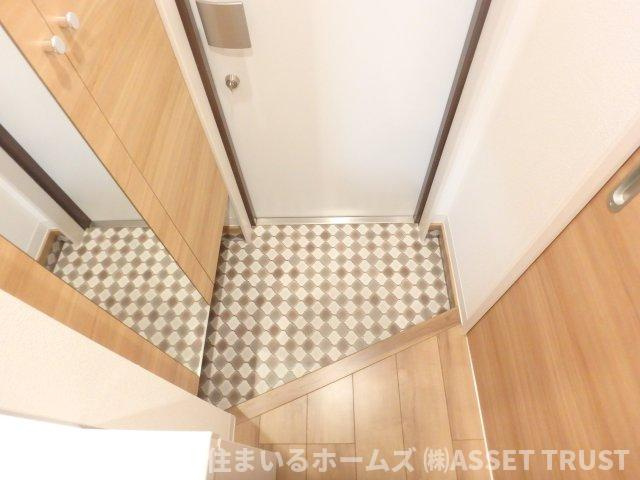 AQUATERRACEの玄関