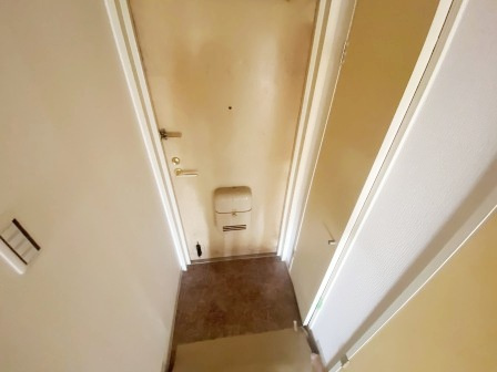 さいたま市桜区町谷４丁目の賃貸マンションの玄関|シンプルで使いやすい玄関です