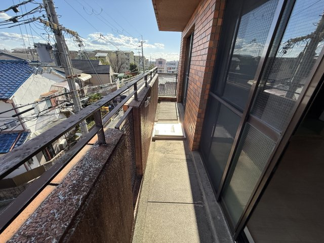 エステート松尾のバルコニー