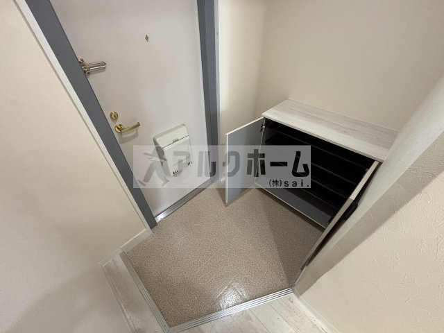 アークハイツの玄関