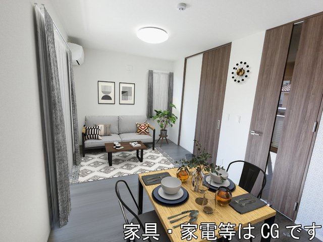 コンフォート上和田の内装|※家具家電等はCGです。