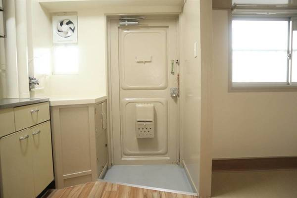 ビレッジハウス旭3号棟の玄関|ビレッジハウスの同一物件・同一タイプの間取りの写真です