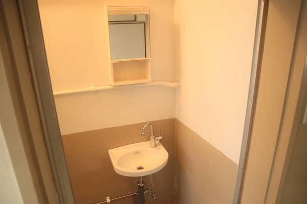 ビレッジハウス旭3号棟の洗面所|ビレッジハウスの同一物件・同一タイプの間取りの写真です