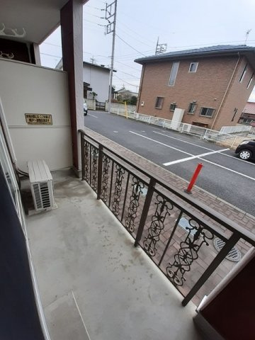 アエラⅡＢ棟のバルコニー|陽当たり良好なバルコニーです