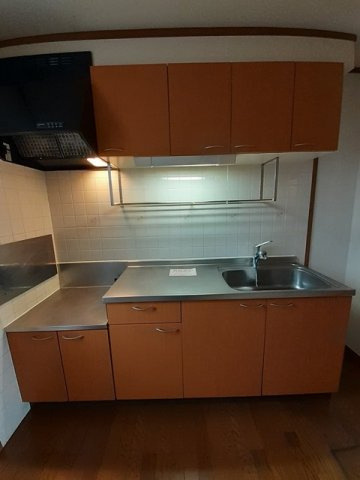 アエラⅡＢ棟のキッチン|お料理しやすいキッチンです