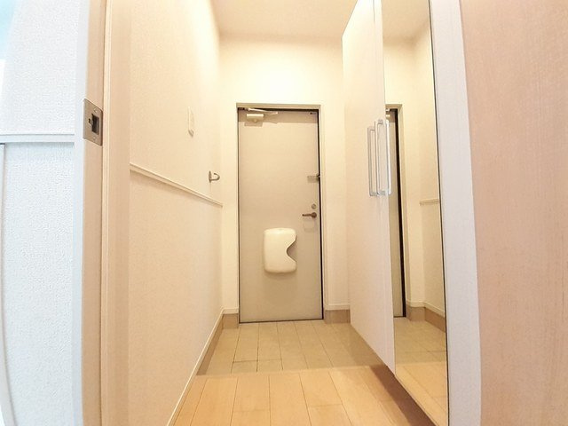 サニーハイムＡの玄関|ゆったりとした玄関です