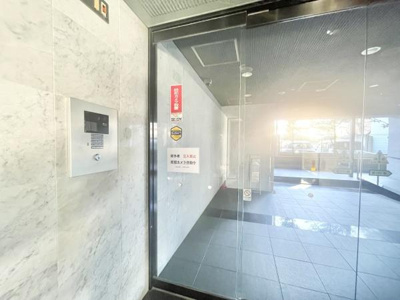 【エントランス】 | 藤和浜寺公園ホームズ駅前通り | オートロック等セキュリティも充実！！管理人さんも待機しております♪