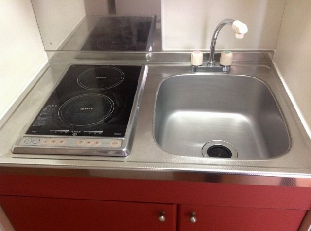 レオパレスエクセルハイムＣのキッチン|使いやすいキッチンです