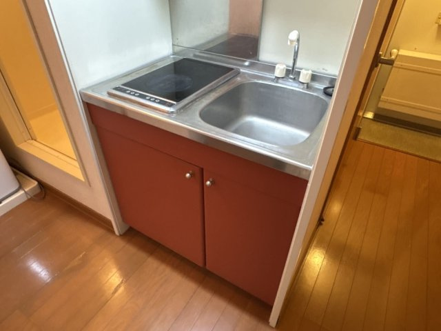 レオパレスエクレールのキッチン|使いやすいキッチンです