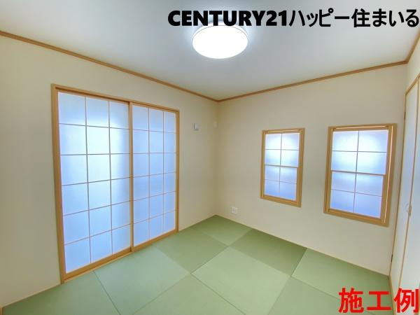 豊田市四郷町下古屋　全3棟・1号棟の和室|施工例