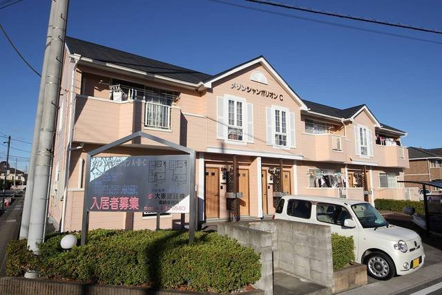 メゾンシャンポリオン　Ｃの外観|外はこのようになっています