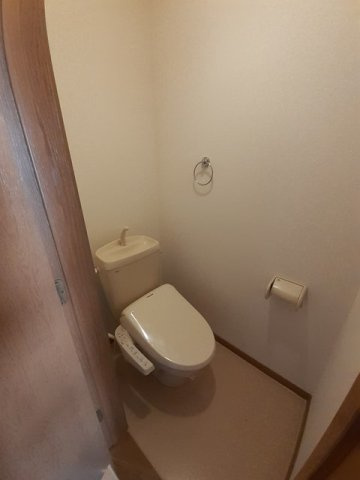 メゾンシャンポリオン　Ｃのトイレ|落ち着いた色調のトイレです