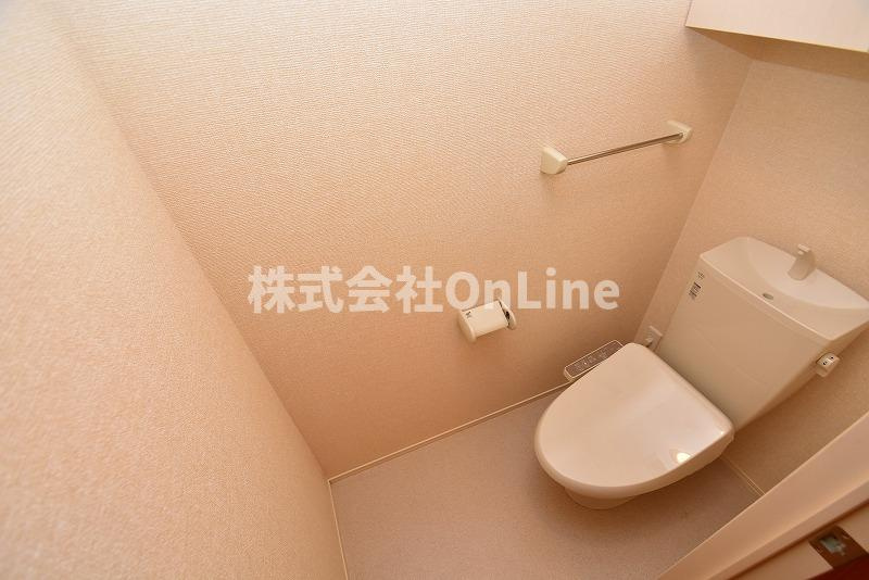 おばつじアイビーコートB棟のトイレ