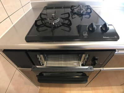 【キッチン】 | ラピスＡ | グリル付コンロ