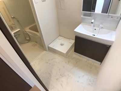 【洗面所】 | ラピスＡ | 洗髪洗面化粧台