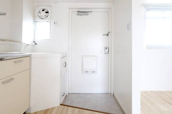 ビレッジハウス安古市2号棟の玄関|ビレッジハウスの同一物件・同一タイプの間取りの写真です