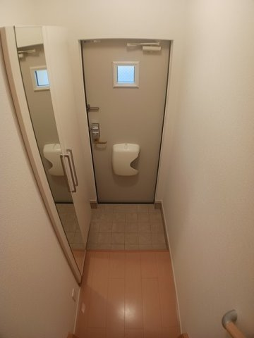 セイバリー　千代田Ｂの玄関|シンプルで使いやすい玄関です