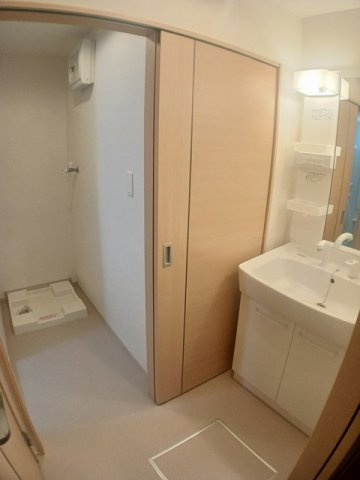 セイバリー　千代田Ｂの洗面所|使いやすい洗面所です